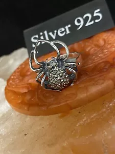 Silver Spider Ring - Picture 1 of 9