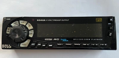 PLACA FRONTAL ESTÉREO PARA AUTOMÓVIL BOSS 634UA BOSS 634UA SOLO FABRICANTE DE EQUIPOS ORIGINALES🟠 Foto 1 de 4