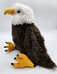 2012 Wild Republic Bald Eagle Plush Toy Stuffed Animal - Picture 1 of 6