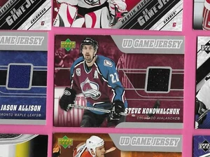 2006-07 06-07 Upper Deck Series 2 UD Jersey Steve Konowalchuk J2-SK - Picture 1 of 2