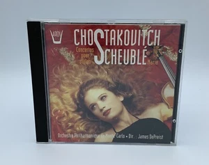 Chostakovitch - Concertos Pour Violon - Marie Scheuble (1995, CD) - Imagen 1 de 3