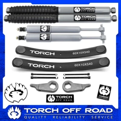 3" Full Leveling Lift Kit 1998-2011 Ford Ranger 4X4 2WD Add A Leaf + Ext Shocks - Image 1 of 4