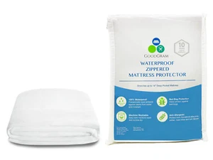 The Original "Bed Bug Proof" 100% Waterproof Zippered Mattress Covers/Protectors - Picture 1 of 7