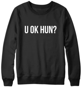 U ok Hunne? Lustiges Herren Damen Unisex Sweatshirt - Bild 1 von 7