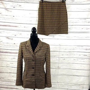 Cabi 2PC Skirt Suit Blazer Size M Skirt Size S Standout Kensington Proper - Picture 1 of 14
