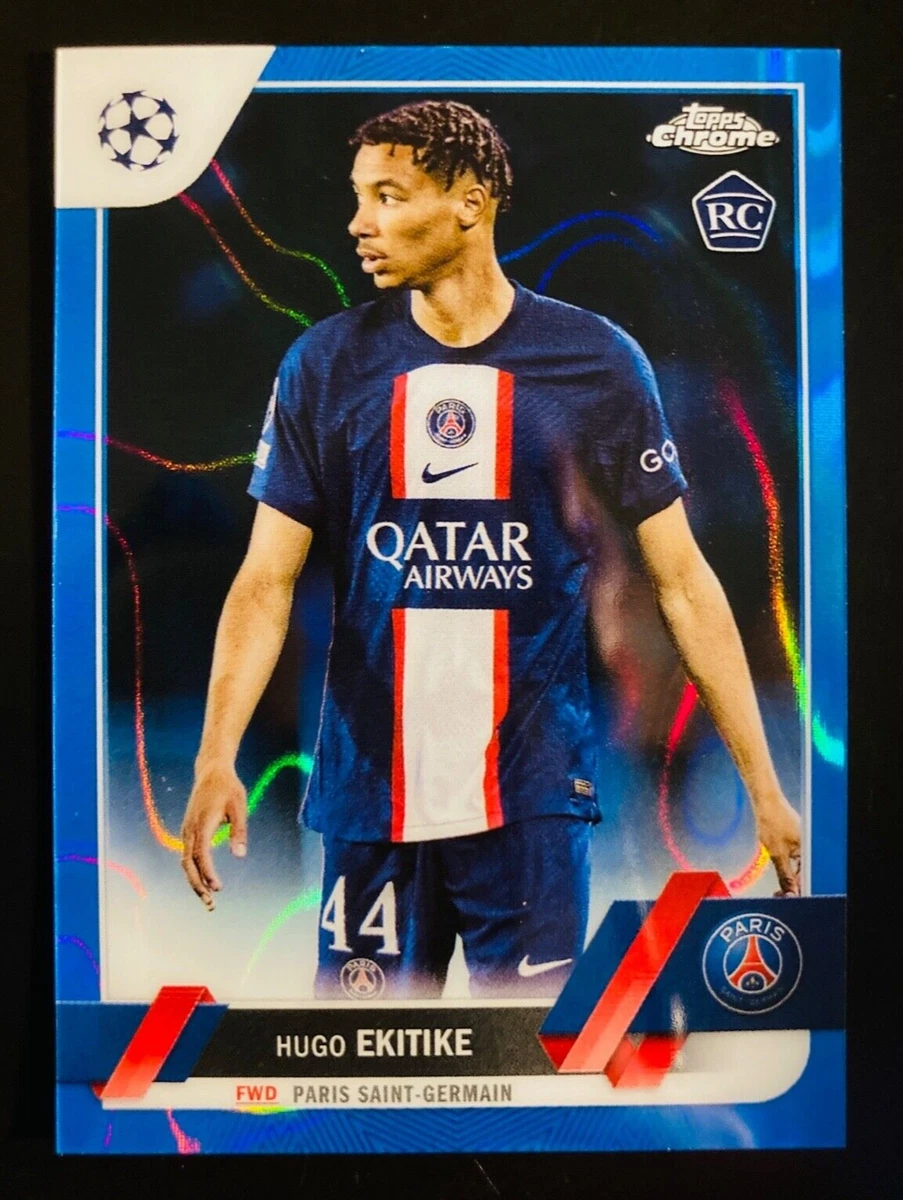 2022-23 Topps Chrome UEFA Club Competitions Hugo Ekitike #125 for