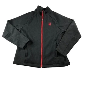 Spyder Herren Constant Jacke Größe M schwarz rot sportlich durchgehender Reißverschluss - Bild 1 von 9