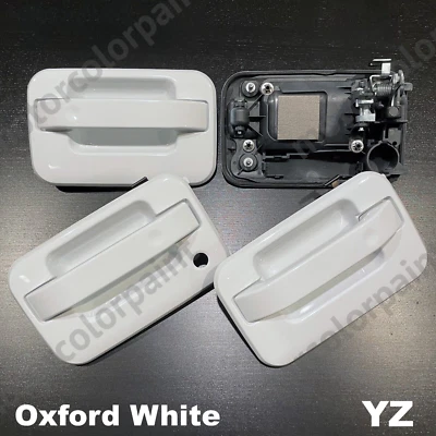 Manija de puerta delantera y trasera Oxford blanca YZ 2009-2014 Ford F150 Foto 1 de 4