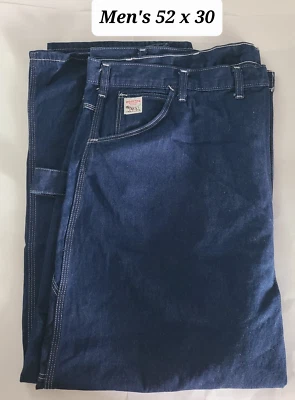 Vintage 80s/90s Pointer Brand Men's Denim Carpenter Jeans Size 52 x 30 VGUC - Image 1 of 4