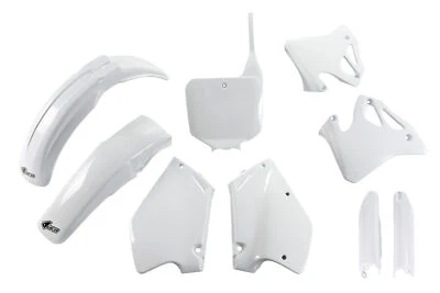 UFO White Plastic Kit fits Honda: CR125R (1995-1997), CR250R (1995-1996) - Imagem 1 de 2