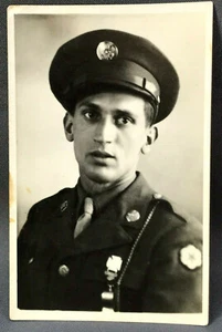 Fotografía nombrada Edward C Simon del Servicio de la Segunda Guerra Mundial - Glasgow 1943 - Imagen 1 de 4