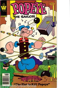 Whitman Comics Popeye The Sailor # 156. March, 1980. N/M. FREE SHIPPING. - Picture 1 of 1