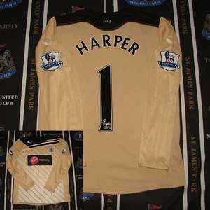 Newcastle United Goalkeeper Football Shirt Jersey 2011 2012 Puma Steve Harper - Picture 1 of 12