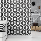 Lemon Twist Pattern Wall Stencil - Large, Reusable Wall Pattern Stencil
