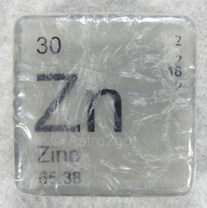 PERIODIC TABLE ELEMENT "Zn" ZINC NOVELTY HAND BATH SOAP-4 oz JUST BUBBLY NEW! - Picture 1 of 6