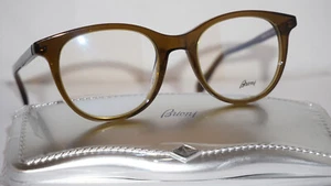 BRIONI Eyeglasses New Brown Brown BR0032O 003 49 20 145 - Picture 1 of 12