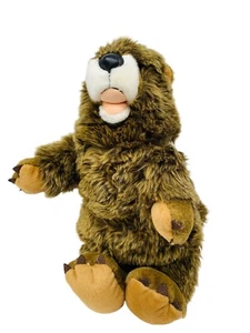 BUILD A BEAR PLUSH GROUNDHOG FURRY BROWN SOFT STUFFED ANIMAL PLUSH TOY 16" - Picture 1 of 14