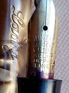 Schöner Vintage LADY FÜLLFEDERHALTER MIT FEDER HUNT CO USA for parts VINTAGE - Bild 1 von 12