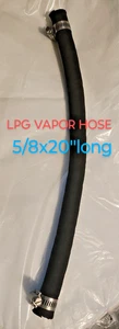 FORKLIFT LPG VAPOR HOSE UNIVERSAL W/CLAMP 5/8X 20" Long USA HIGH QUALITY - Picture 1 of 3
