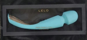 LELO Smart Wand 2 Large All-Over Body Handheld Waterproof Wand Massager, Aqua - Picture 1 of 7