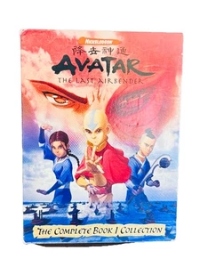 Avatar Last Airbender Book 1 Water Complete Series DVD Set Nickelodeon Anime Fam - Picture 1 of 13