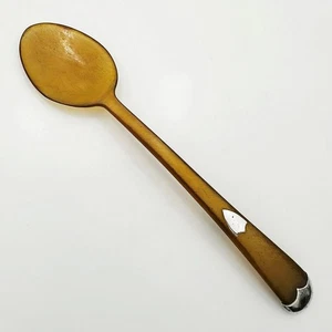 CUCHARA DE CUERNO DE VACA MONTADA EN PLATA ESTERLINA ESCOCESA William Dunningham & Co c1910 - Imagen 1 de 6