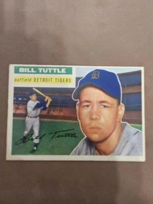 1956 Topps Bill Tuttle #203 - Detroit Tigers -  - Image 1 of 3