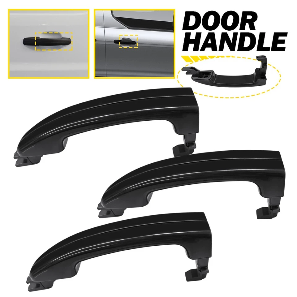 3X Exterior Door Handle For 2015-20 Ford Transit 150 250 350 Front Left Right - Image 1 of 4