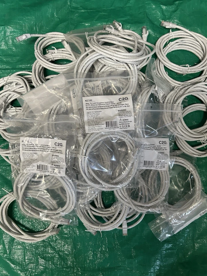 C2G 7ft Cat6a Snagless Unshielded (UTP) Network Patch Ethernet Cable-Blue #00695 - Image 1 of 1