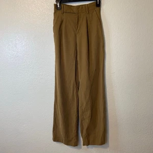 Banana Republic camelbraun weites Bein Hose Hose Hose Slacks Gr. 00 ruhig Luxus - Bild 1 von 9