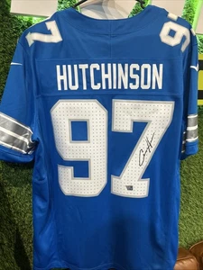 Aidan Hutchinson Signed Nike Jersey Fanatics Certification New With Tags - Picture 1 of 7