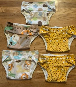 Lot Of 5 SIMPLY CLOTH  Cloth Covers Safari Theme Adjustable No Stains - Picture 1 of 9