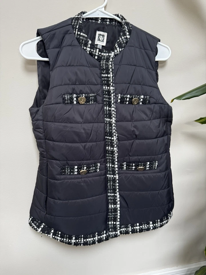 Anne Klien Vest XS Puffer Vest - Image 1 of 4