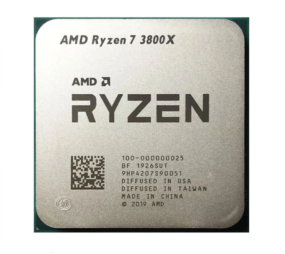 AMD Ryzen 7 3800X 3.9GHz CPU 32MB 105W AM4 Up to 4.5GHz Desktop Processors - Image 1 of 1