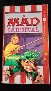 EIN VERRÜCKTER KARNEVAL #59 WARNER BÜCHER AL FELDSTEIN ERSTDRUCK 1982 VINTAGE BUCH - Bild 1 von 4