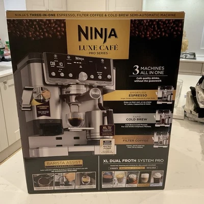Ninja ES701UK Luxe Cafe Pro Coffee Machine -RRP £700- Brand New FreeNextDay  - Image 1 of 4