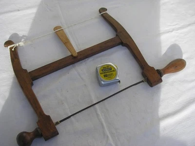 Beech Framed Bow Saw not named. - Image 1 of 4