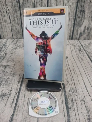 Michael Jacksons: This Is It (UMD, Sony PSP OOP Rare) Pre-Owned, Good Condition  - Image 1 of 2