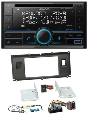 Kenwood CD 2DIN DAB USB MP3 Bluetooth Autoradio für Land Rover Evoque ab 2011 - Bild 1 von 4