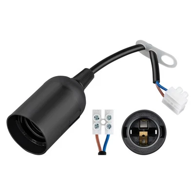 E27 Fassung Kunststoff Renovierfassung Baustellenfassung Lampenfassung ISOLATECH - Bild 1 von 4