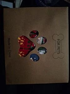 Weihnachten Thema Haustier Socken Booties XS kaltes Wetter Pflaster - Bild 1 von 2