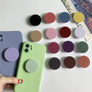 Pop Out Socket Holder Selfie Finger Grip Stand for iPhone Samsung Mobile Phones - Picture 1 of 13