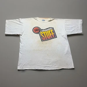 Vintage 90s NBA Inside Stuff Faded Thrashed NBC Salem Sports Shirt Size XL - Picture 1 of 11