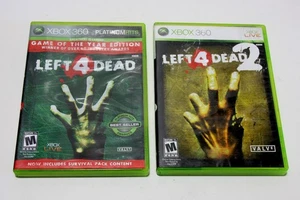 Videojuegos Xbox 360 Left 4 Dead & Left 4 Dead 2 con manuales probados funcionando - Imagen 1 de 5