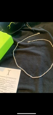 Jacoje Link 14k con cadena G 22", ¡17 gramos! D/C 3mm ligeramente desgastado Foto 1 de 4