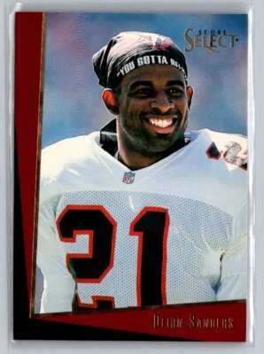 1993 Select #3 Deion Sanders - Image 1 of 2