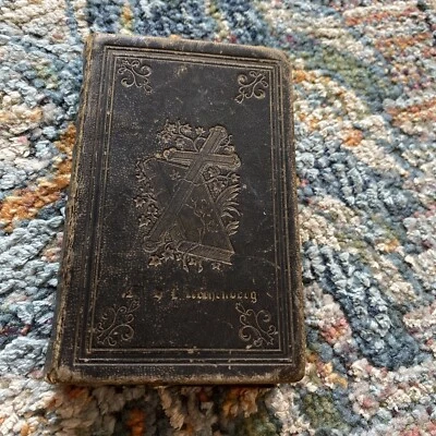 1865 Civil War German Lutheran Evangelical Congregation church hymn book Rare🔥 - Image 1 of 4