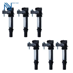 6x Ignition Coils Pack for Holden Rodeo RA Commodore VZ Statesman WL 3.6L V6 - Picture 1 of 12