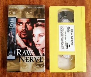 Raw Nerve VHS Mario Van Peebles Nicollette Sheridan 1999 Thriller TESTED - Bild 1 von 6