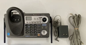 Panasonic KX-TG6502 KX-TG6502B 5.8 GHz 2 Line Cordless Phone Base - Picture 1 of 4